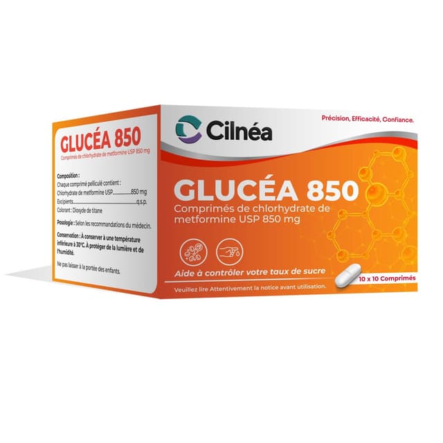 GLUCEA - 850 MG TAB
